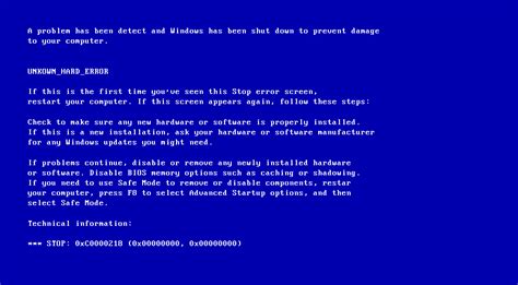 Fix Blue Screen of Death (BSoD) Errors in Windows XP