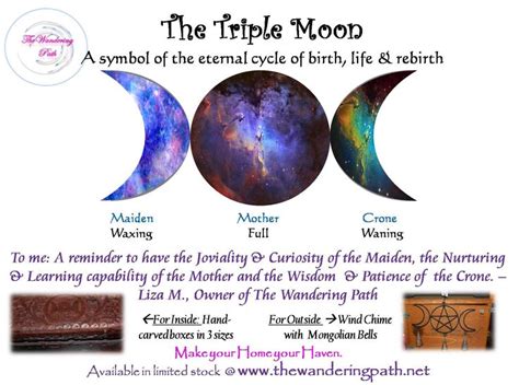 Triple Moon Necklace - Symbolism and Beauty