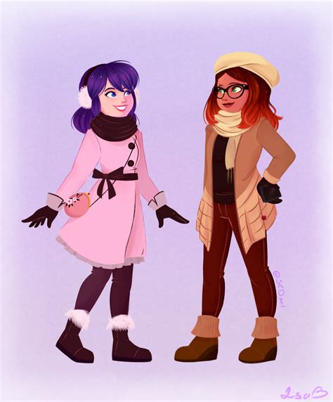 Marinette and Alya - Miraculous Ladybug Fan Art (40544950) - Fanpop