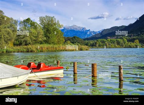 Lago di Piano in northern Italy Stock Photo - Alamy