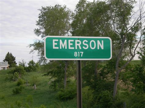 Emerson City Limit Sign | Emerson, Nebraska | Jimmy Emerson, DVM | Flickr