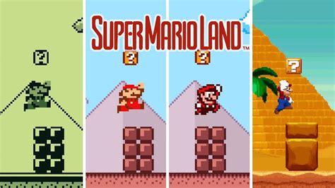 Super Mario Land 🍄 Versions Comparison - YouTube