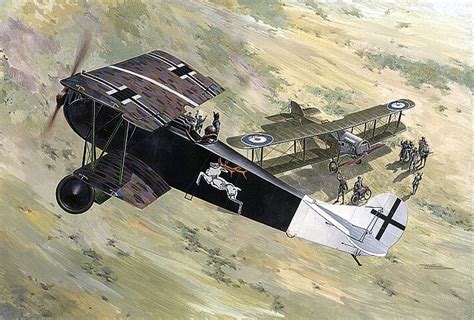 Fokker D.VII Carl Degelow, by Taras Shtyk Ww1 Aircraft, Fighter ...