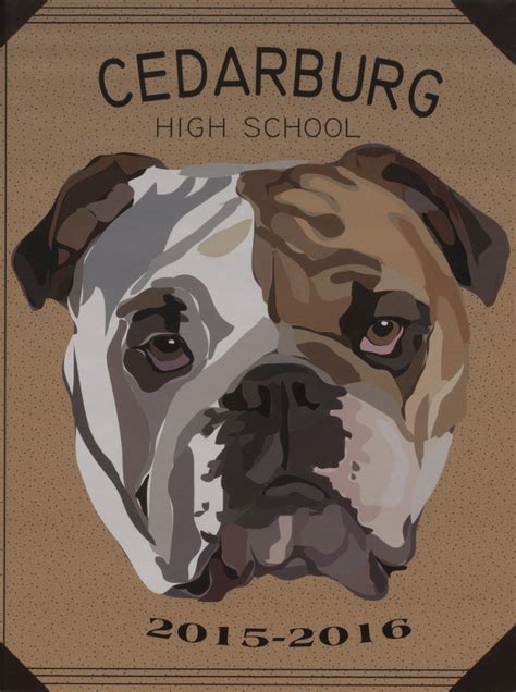 2016 yearbook from Cedarburg High School from Cedarburg, Wisconsin for sale