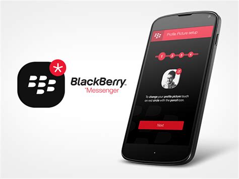 Blackberry Messenger for android phones on Behance