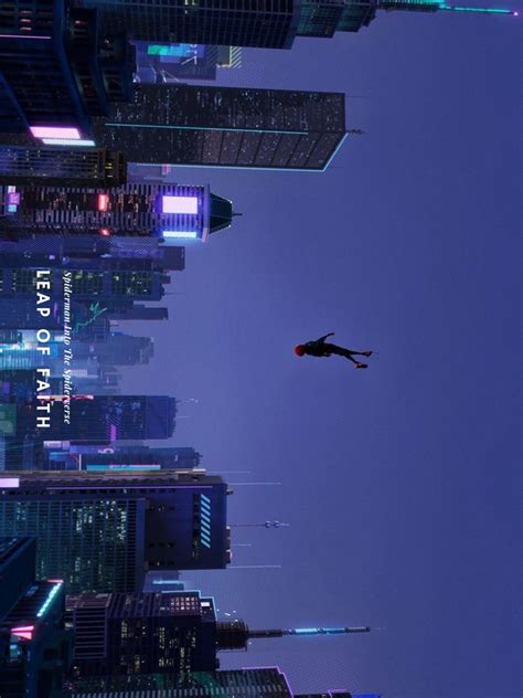 Spiderman Into The Spider-verse Leap of Faith in 2023 | Miles morales spiderman, Spider verse ...