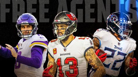 2024 NFL Free Agents by Position: Kirk Cousins, Derrick Henry, and Mike ...