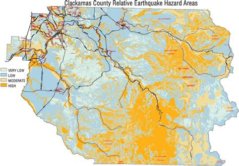 Clackamas County Zip Code Map