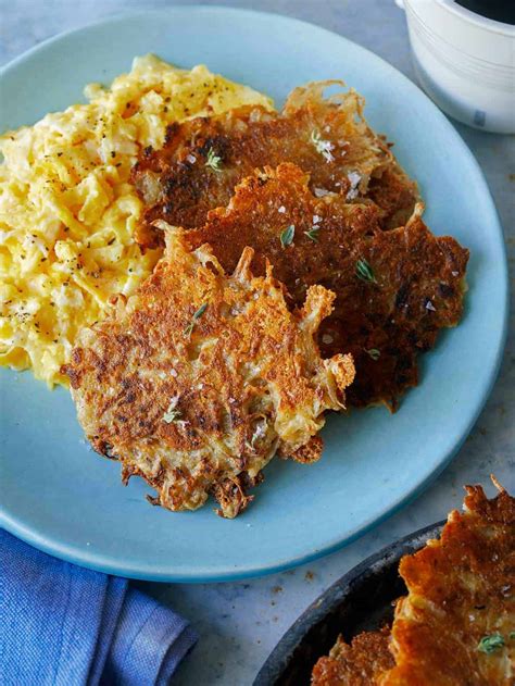 Crispy and Cheesy Hash Browns | Spoon Fork Bacon