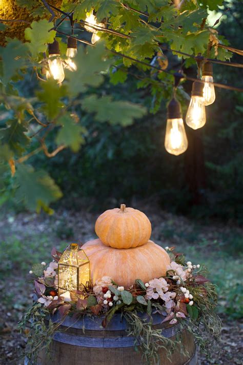 Simple 5 Minute Autumn Decor Pumpkins & Foliage - French Country Cottage