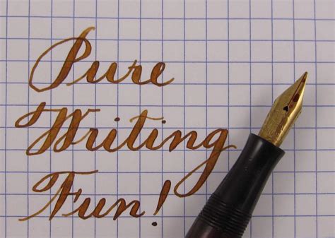 The Beauty Of A Great Flexible Nib - Fountain & Dip Pens - First Stop ...