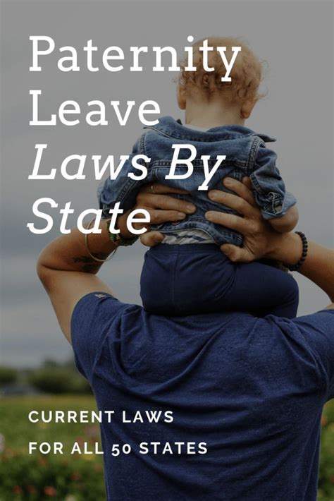 Paternity leave laws by state (Details on all 50) - Dad Fixes Everything | Paternity leave ...