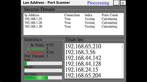 Lan Address Port Scanner - YouTube