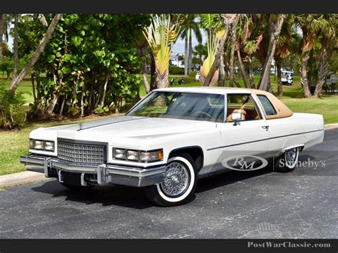 Car Cadillac Coupe DeVille 1976 for sale - PostWarClassic