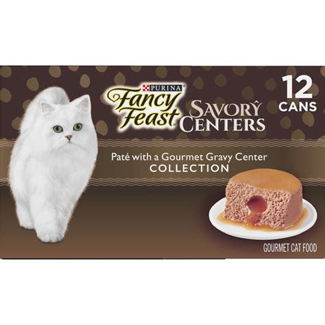 Fancy Feast Savory Centers Wet Cat Food Pâté Variety Pack 36 oz | Shipt