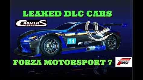 LEAKED! DLC Cars for Forza Motorsport 7!! - YouTube