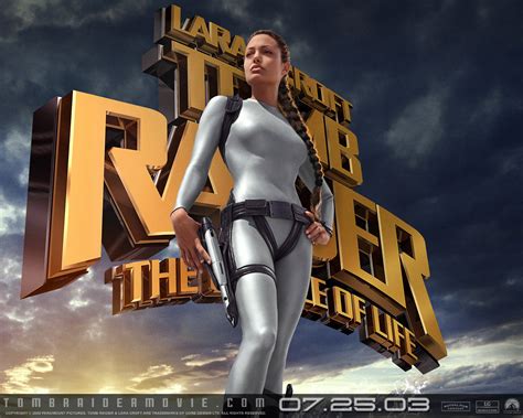 CONG COK: Angelina Jolie Tomb Raider Movie Wallpapers