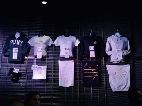 Here’s what the tour merch looks like for anyone interested ...