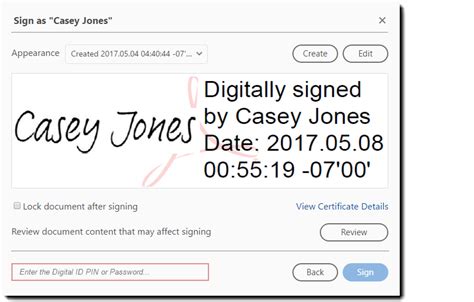 Use digital signatures