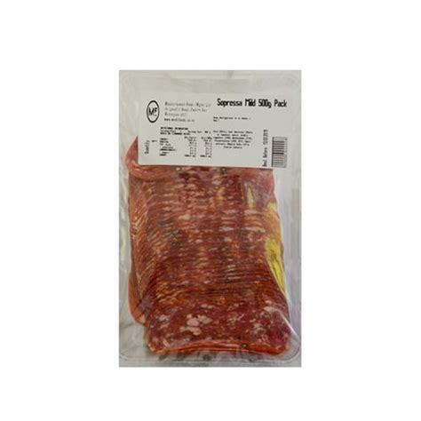 SOPRESSA SALAMI SLICED 500g