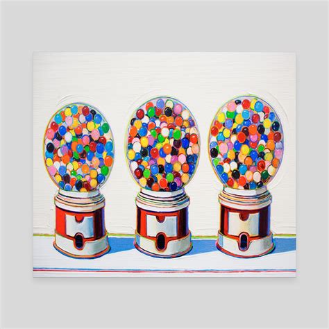 Wayne Thiebaud candy, an art canvas by Salmane Zid - INPRNT