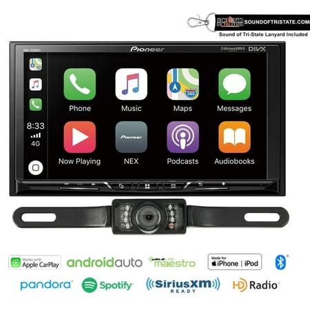 Pioneer DMH-1500NEX 7" Digital Media Receiver with License Plate Backup Camera - Walmart.com