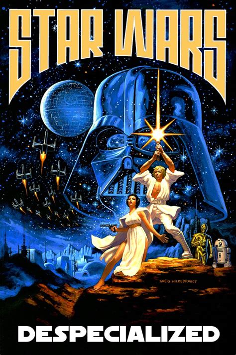 Star Wars New Hope Despecialized Cover | Star wars painting, Star wars poster, November wallpaper