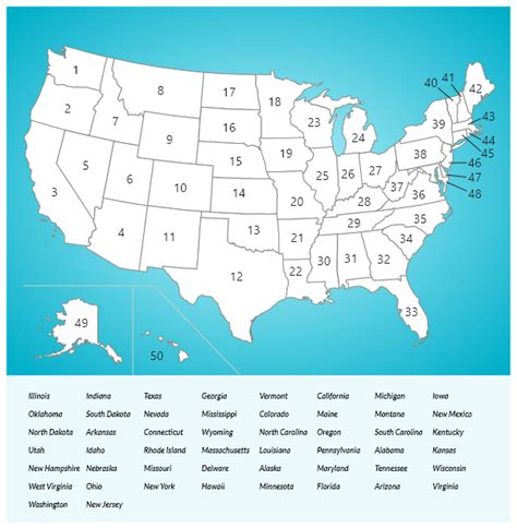 United States Map Quiz – Free Printable, 52% OFF