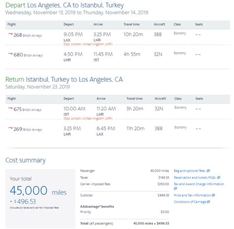 How use off-peak pricing to save on American Airlines awards - The ...