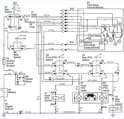 John Deere 445 Lawn Tractor Parts Diagram