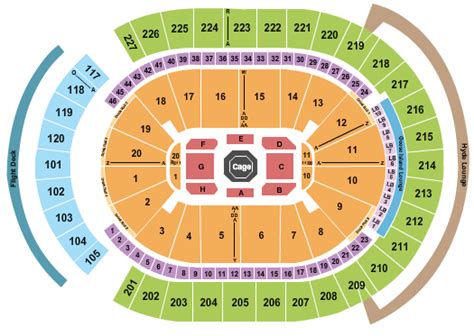 T Mobile Arena Seating Chart Ufc | Bruin Blog