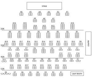 Seating Chart - Dutch Apple Dinner Theatre