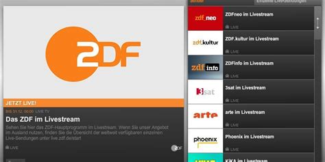 Zdf Livestream Kostenlos Zdf Tv Programm Im Livestream