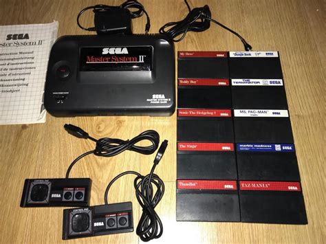 SEGA MASTER SYSTEM II CONSOLE WITH 10 GAMES AND 2 CONTROLLERS | in Norwich, Norfolk | Gumtree