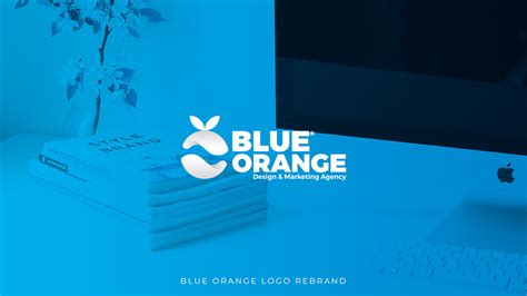 Blue orange logo - Rebranding - :: Behance