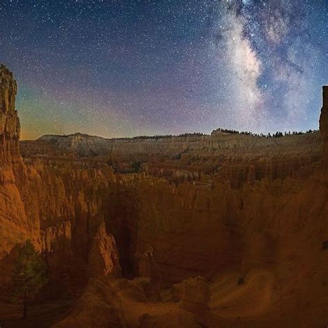 Milky Way over Bryce Canyon | Nature travel, Natural landmarks, Milky ...