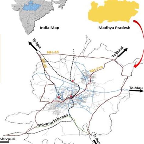 Gwalior location map. | Download Scientific Diagram