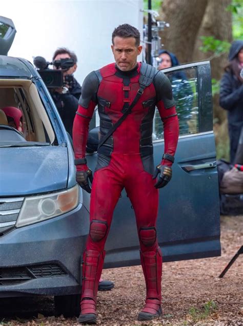 First Look at Deadpool 3 with Ryan Reynolds' in his new suit - The ...