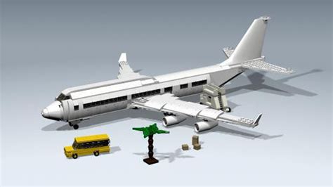 LEGO MOC Boeing 747-400er by mitch | Rebrickable - Build with LEGO