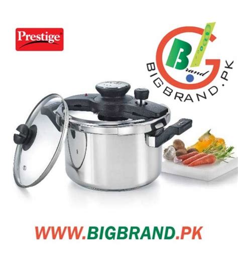 Prestige Stainless Steel 5 Liter Pressure Cooker