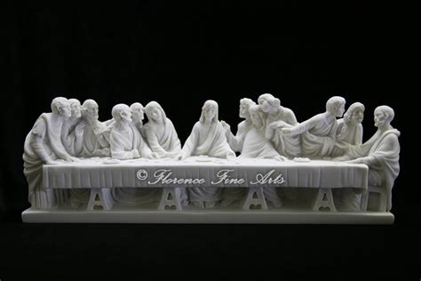 The Last Supper Jesus Christ Italian Statue Sculpture Catholic Made in Italy | eBay