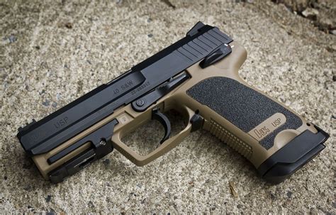 HK USP40 Custom Combat tan Find our speedloader now! http://www.amazon.com/shops/raeind ...