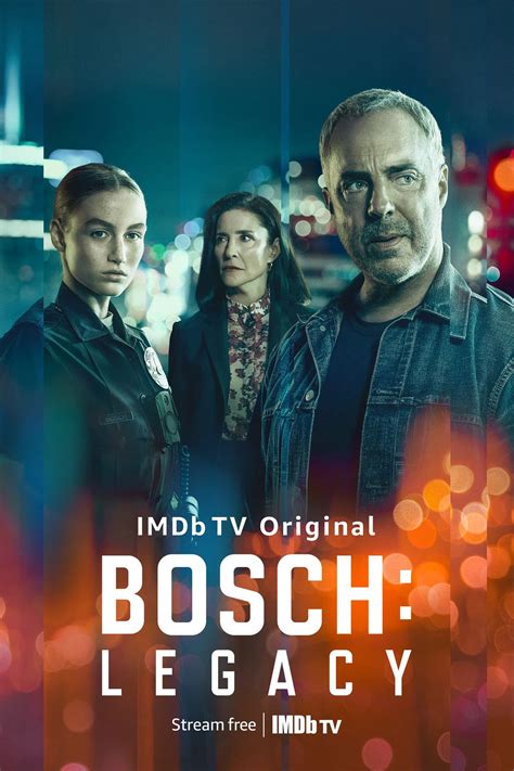 For Bosch, It's About The "Legacy" He Leaves: IMDb TV Teaser/Poster