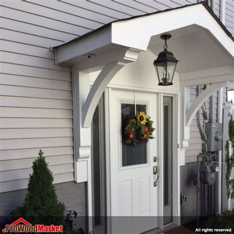 Wood Bracket 10T11 | House awnings, Awning over door, Porch design