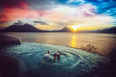 Sunset at Atitlan Lake, Guatemala. - Manuel Aldana Photography