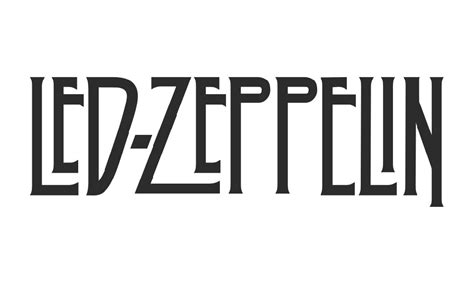 FREE Led Zeppelin Font From One of the World’s Most Legendary Bands | HipFonts