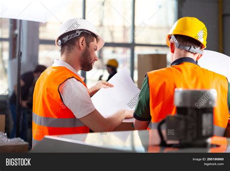 Two Factory Workers Image & Photo (Free Trial) | Bigstock