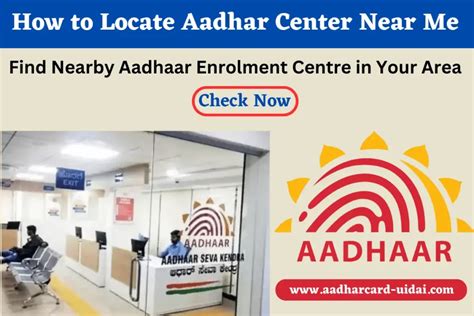 Aadhar Center Near Me: How to Locate Aadhaar Seva Kendra in Your Area ...