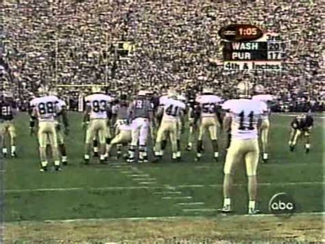 2001 Rose Bowl #4 Washington vs. #17 Purdue - YouTube