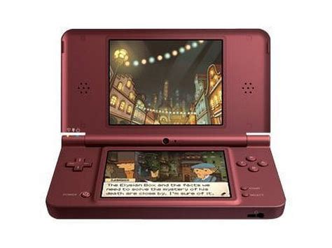 Nintendo DSi XL Original System Game Console, Burgundy - Walmart.com